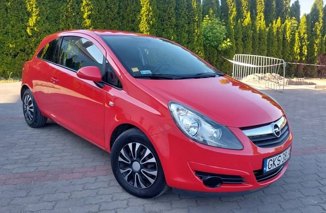 Opel Corsa cena 11300 przebieg: 198000, rok produkcji 2010 z Szydłowiec małe 22
